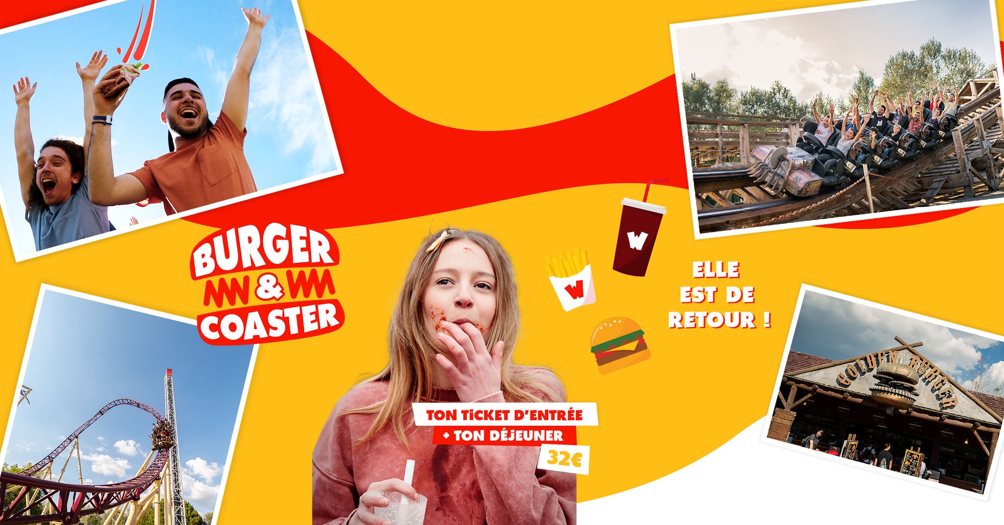 Offre Burger & Coaster